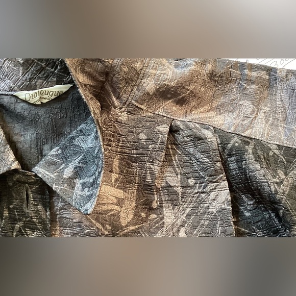 Cropped sleeveless button down top/vest lg - Picture 12 of 13